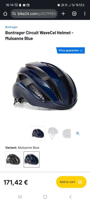 Bontrager circuit wavecel helmet