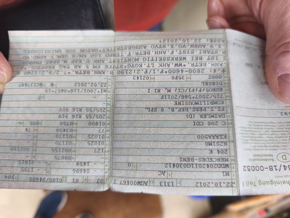 Vând Mercedes Benz C200 diesel 2.2 l break