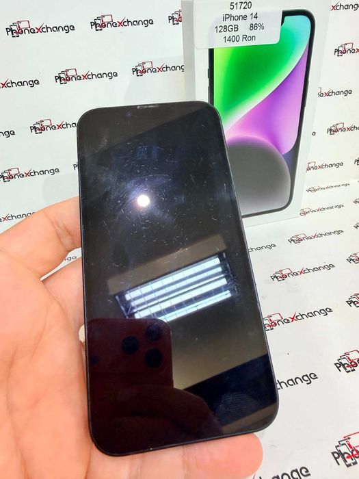 iPhone 14 Midnight Neverlocked 128GB  51720