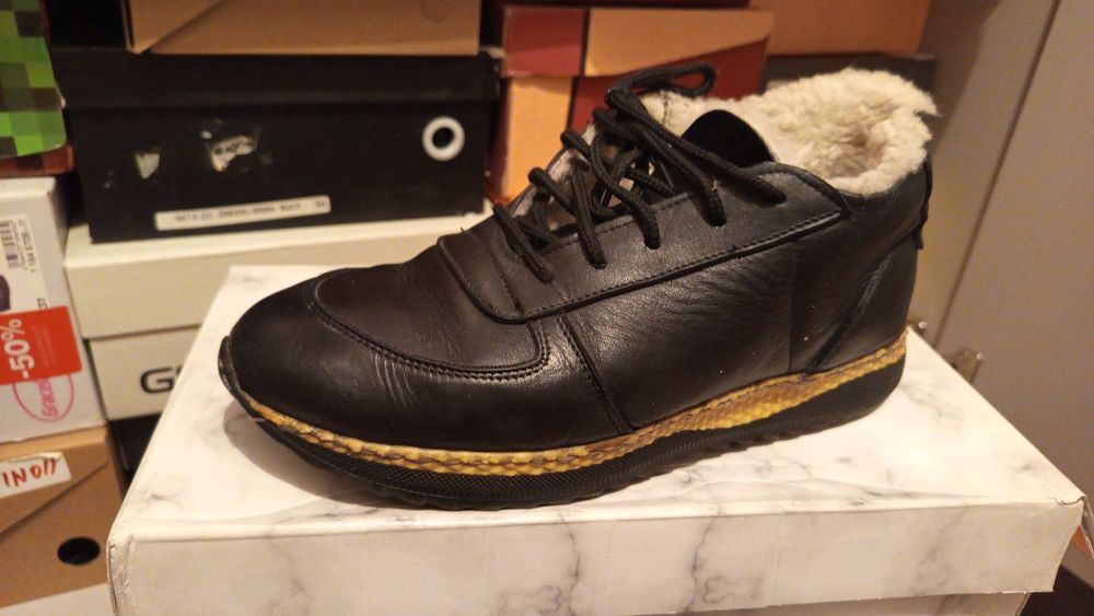 Обувь мужская. Ручная работа