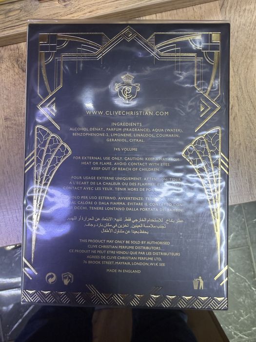 Clive cristian Amber Wood