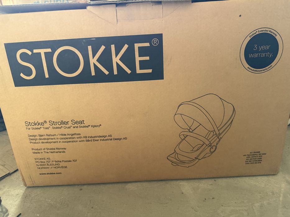 Премиальная коляска Stokke Crusi 2в1