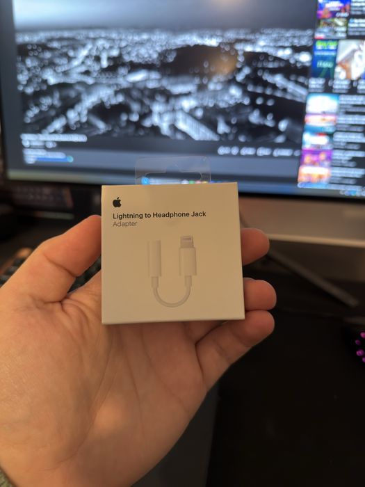 Adaptor Apple Lightning - 3.5 mm jack