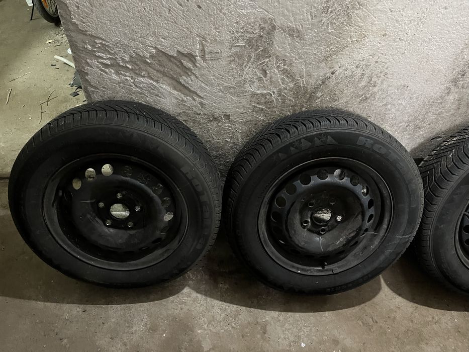 Джанти 15-ки със зимни гуми 5x112