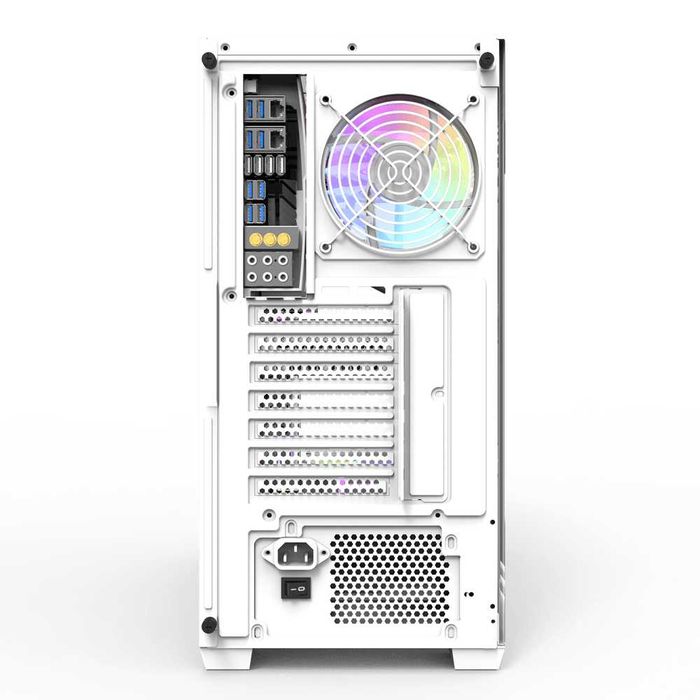 ' Корпус для ПК darkFlash DS900 WHITE (ATX, Без вентиляторов)