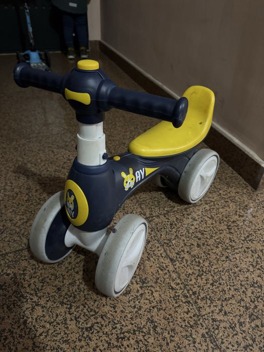 Беговел+трехколесный велосипед