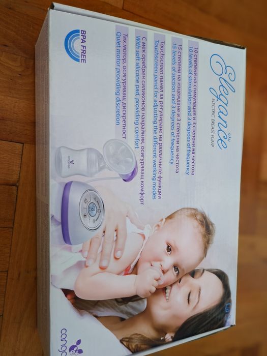 Електрическа помпа за кърма + Ръчна помпа Avent ПОДАРЪК