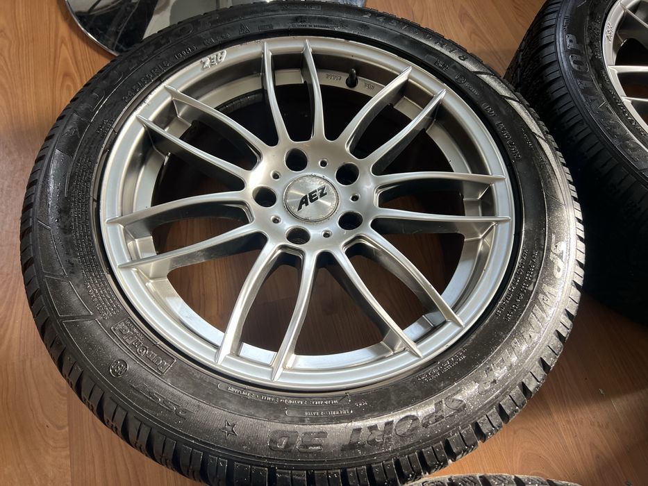 Set Jante Iarna Bmw Seria 7 F01 sau X3 F25 X4 F26 245 50 18 SENZORI