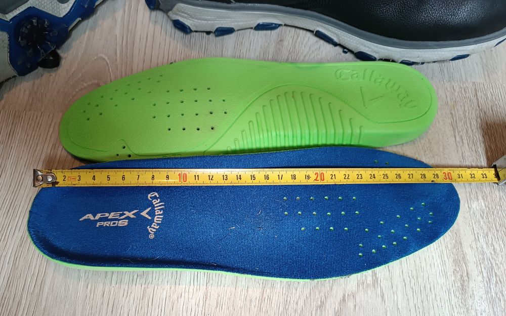 Голф обувки 45 Callaway Apex Pro S

Един път обувани, неразличими от н