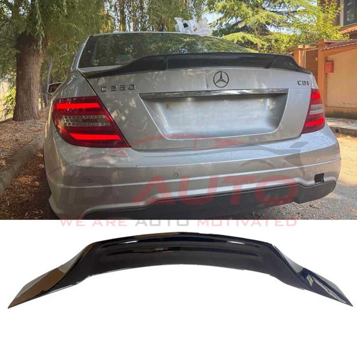Спойлер PSM за Mercedes W204 C class (07-13), мерцедес ц класа, лип