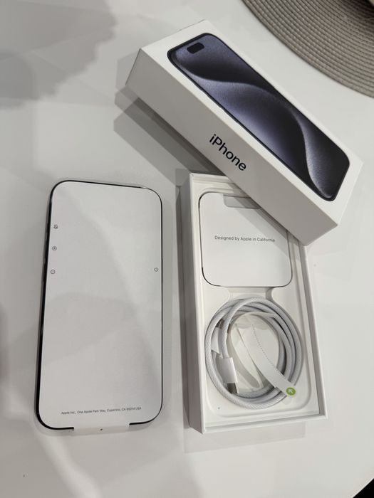 iPhone 15 Pro 128GB Blue Titanium