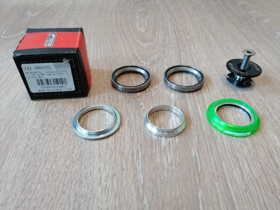 Cuvete furca 1 1/8" integrate FSA Impact Campy/Gyro cu floare si capac