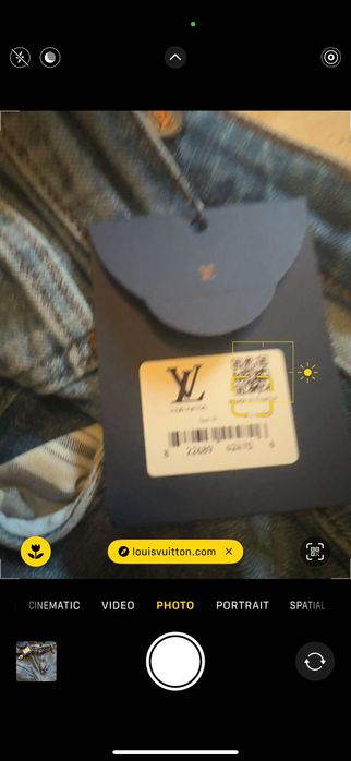 Louis Vuitton-Оригинални мъжки чисто нови дънки Л размер/52