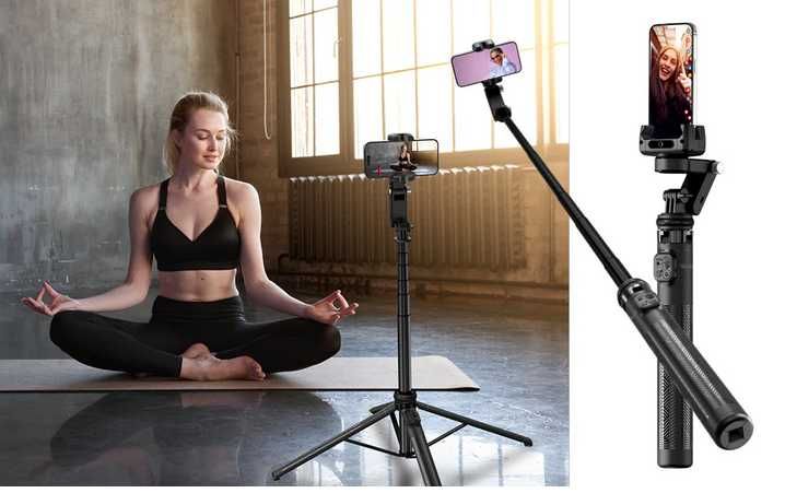 Stativ foto AI tracking Rollei easy creator gimbal