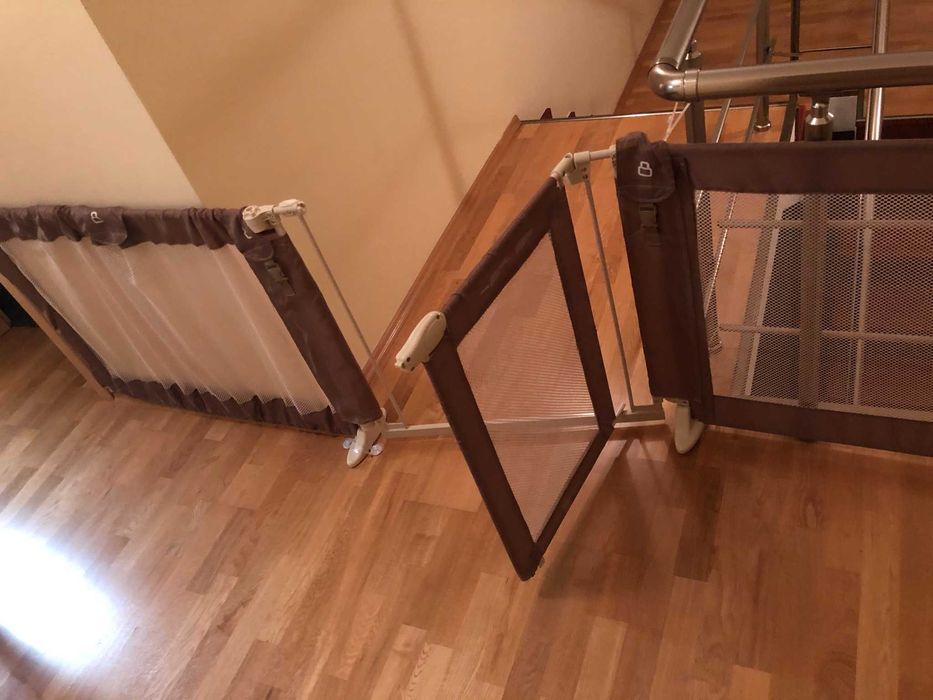 Poarta siguranta copii / animale de companie, scari, tarc EXTENSIBILA