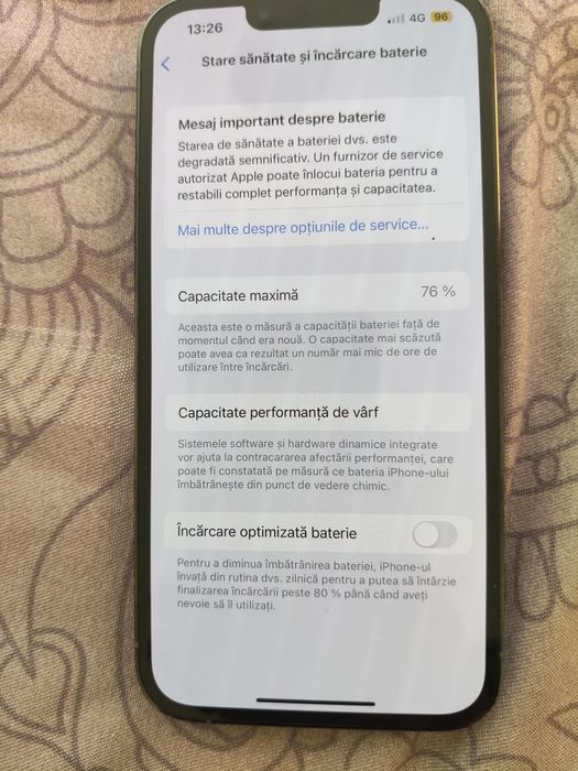 Vând 13 pro 10 din 10 perfect funcțional