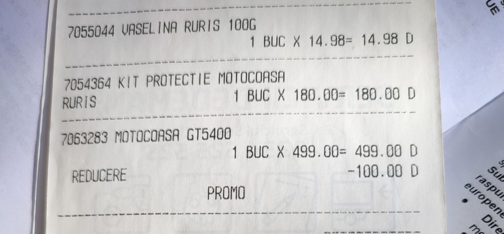 Motocoasă de vânzare