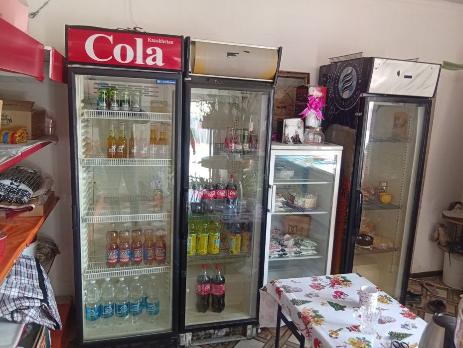 Полки, витрины, холодильник