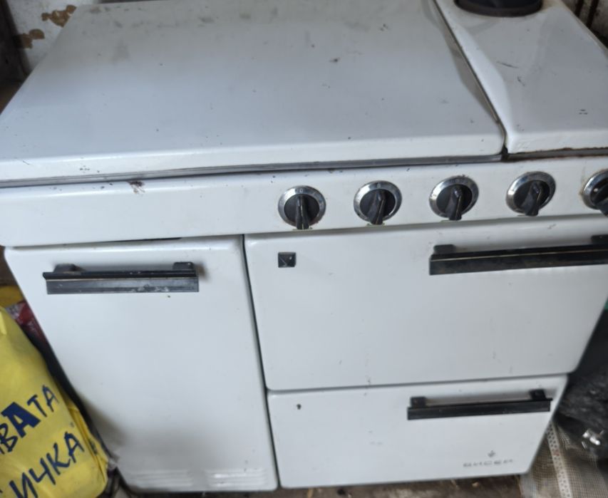 Комбинирана печка Бисер на дърва и ток