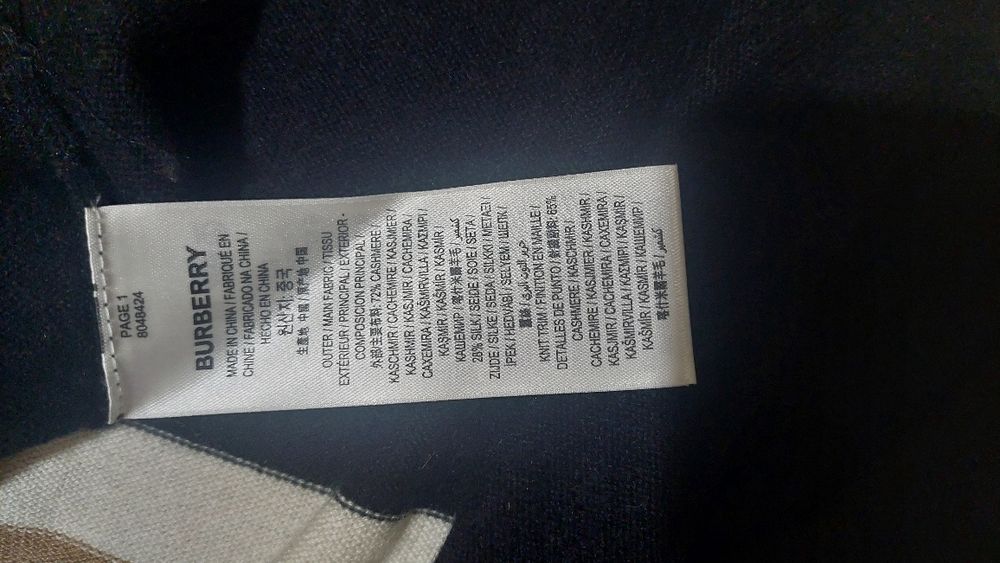 Burberry жилетка XXL