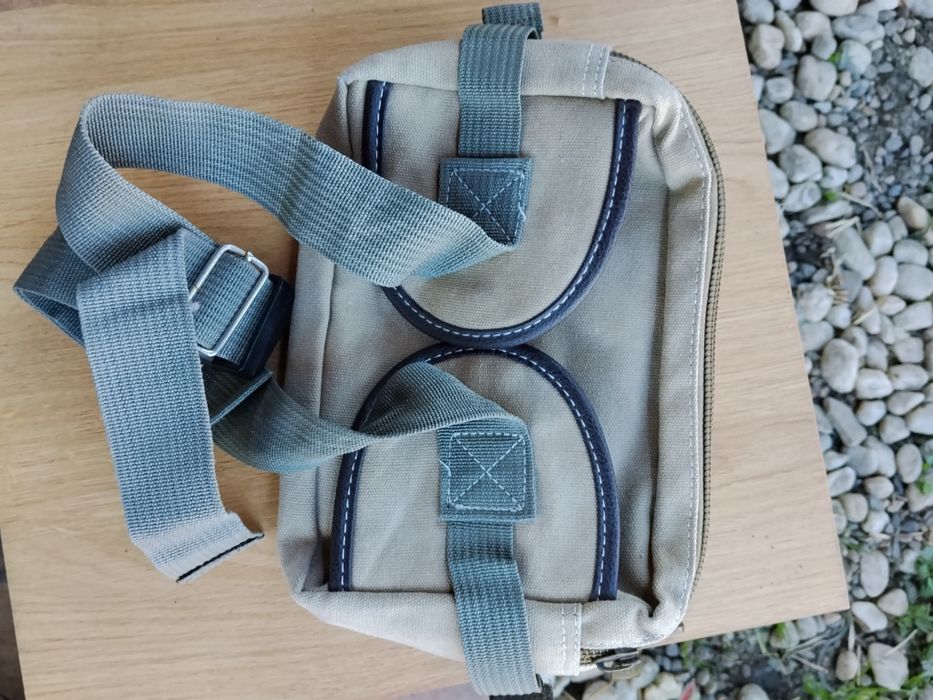 Borsetă Umăr Canvas ChengF,Stil Militar/Casual,Stare Impecabilă