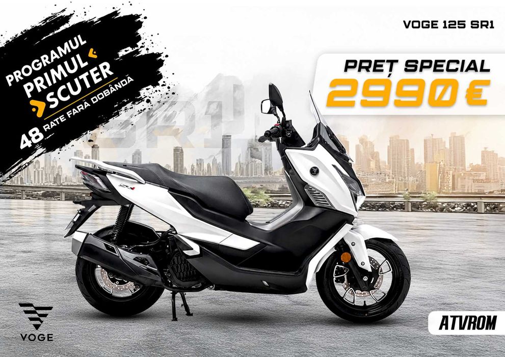 Scuter VOGE 125 SR1 White '25