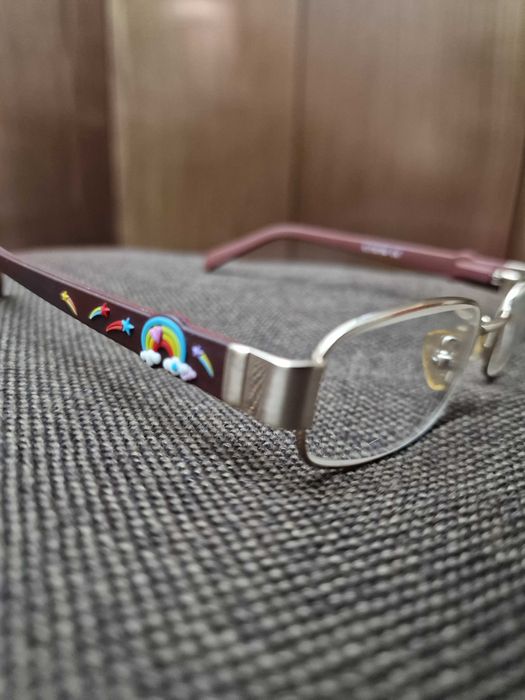 Очки прозрачные (без диоптрий) детские, для девочек