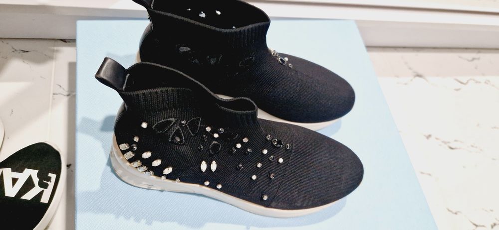 Pantofi sport dama textil liu jo cu aplicatii