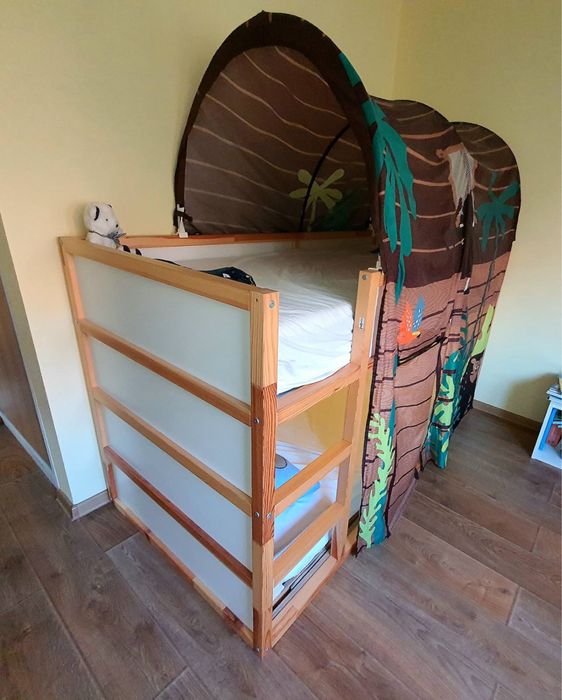 Двуетажно легло IKEA KURA