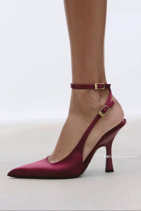 Дамски обувки Zara на ток, номер 40