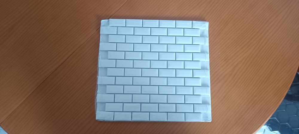 Mozaic porțelan pe plasa  hexagonal și mini carabida