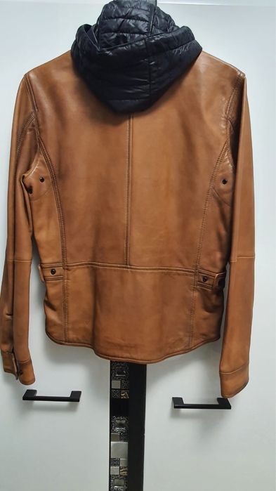 Geaca piele naturala Massimo Dutti