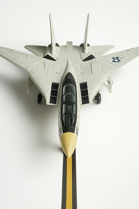 Самолет F14 tomcat /декоративен със стойка 1:72