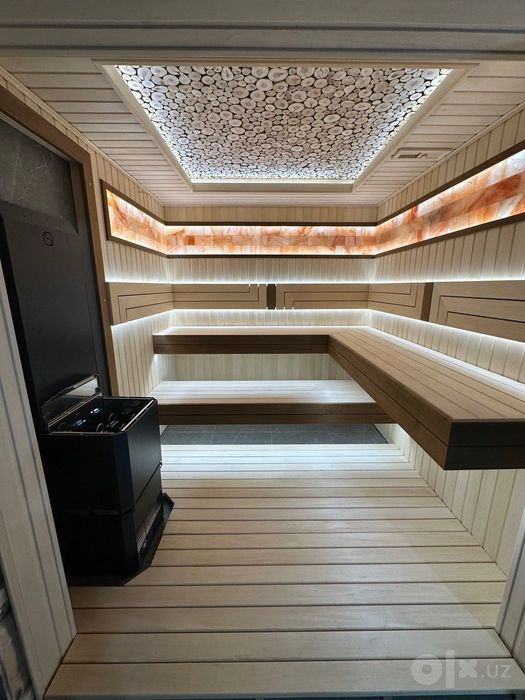 Finski va turetski sauna qurub berish xizmati  pod kluch