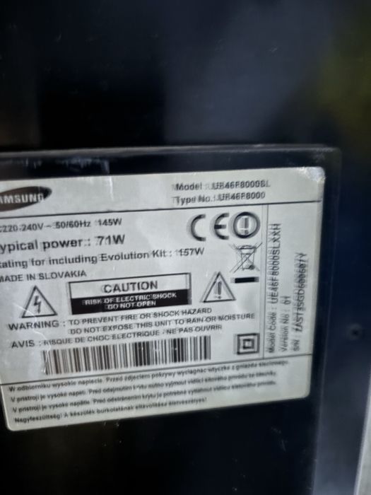 Dezmembrez televizoare Samsung