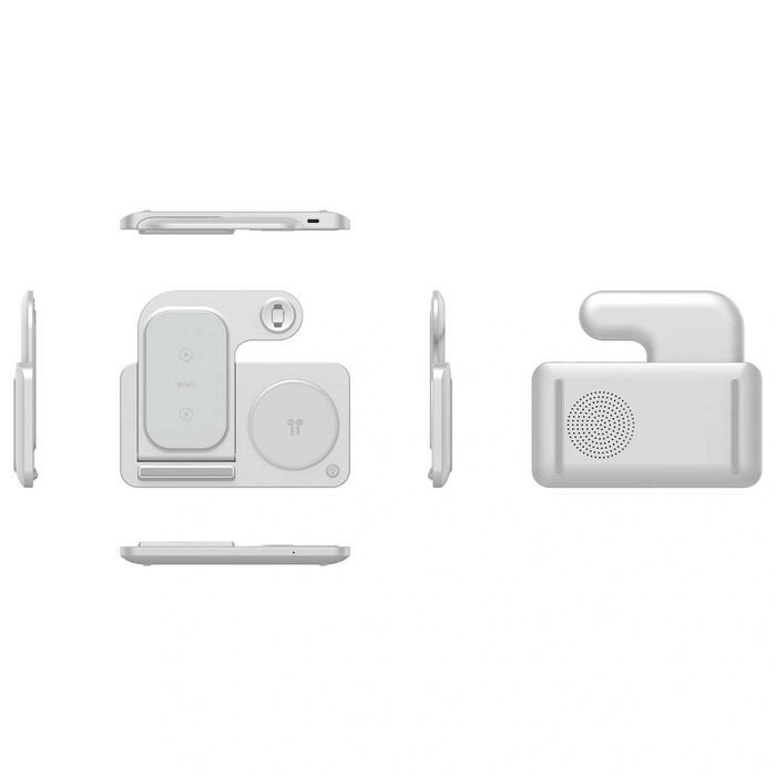 Wiwu Wi-W020 Qi Док-станция 3 в 1 MagSafe 15W iPhone 17 iWatch AirPods