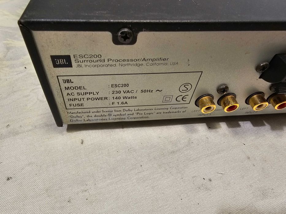JBL ESC200 Surround processor California USA