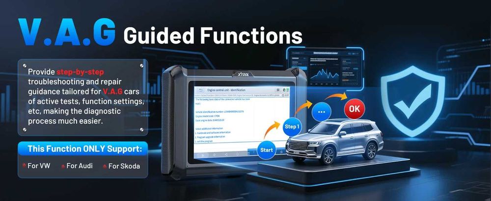 Tableta diagnoza auto profesionala - XTOOL - D7S V2.0 - NOUA
