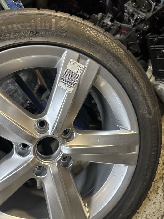 1бр оригинална джанта Vw passat golf Cc 3AA601025E 17” Et47 J7.5