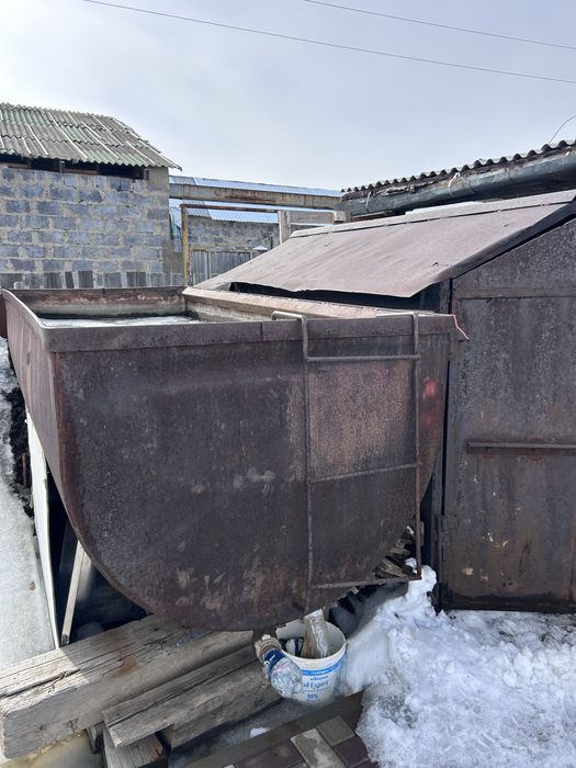 Вагонетка для воды, стальная, самовывоз