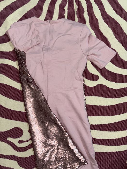 Детское платье блестящее