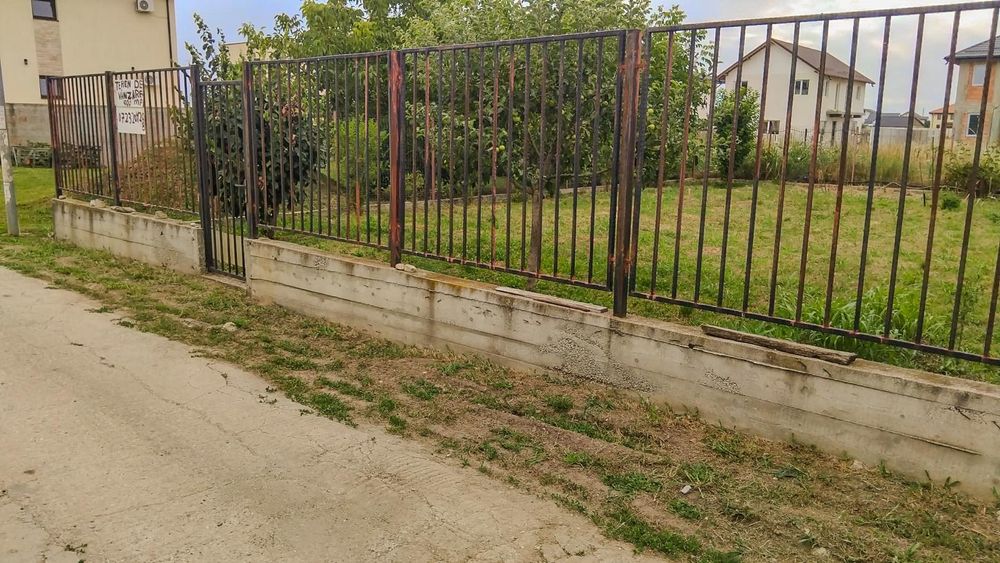 Comuna Berceni - Teren intravilan, împrejmuit, gaz la poarta