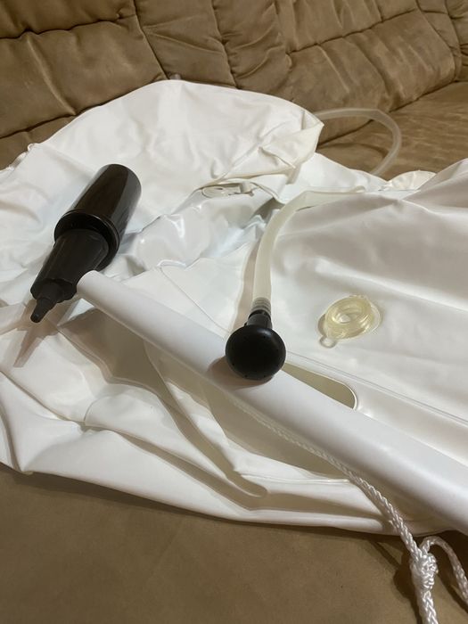 Lavoar gonflabil pentru spălat părul !