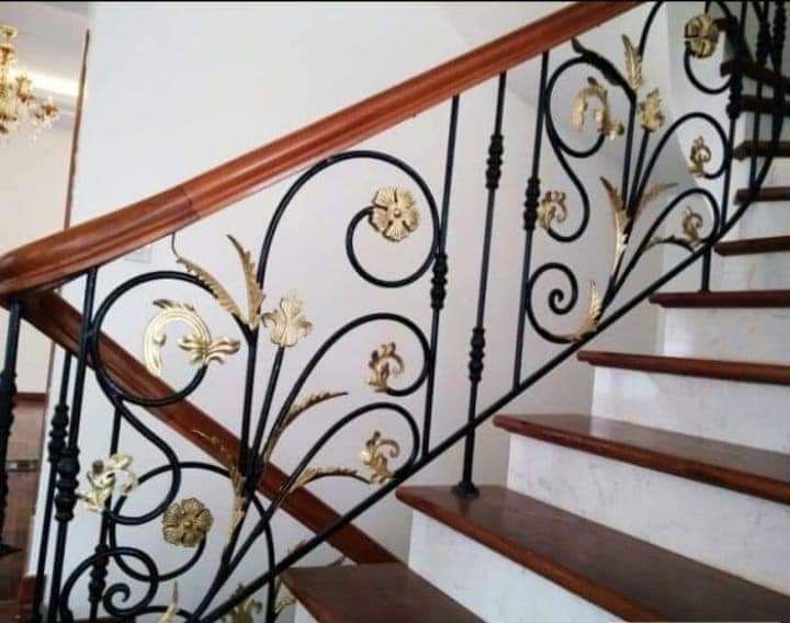 Balustrade din fier forjat.