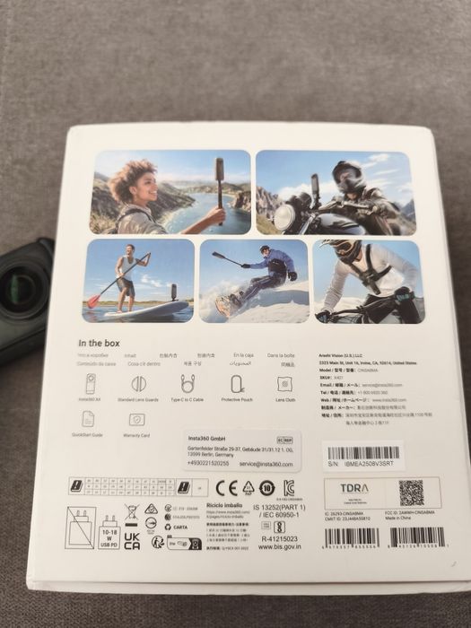 Insta360 camera x4 8K action cam