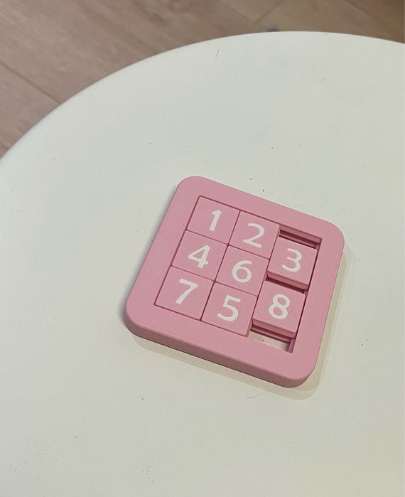 puzzle numeric printat 3d