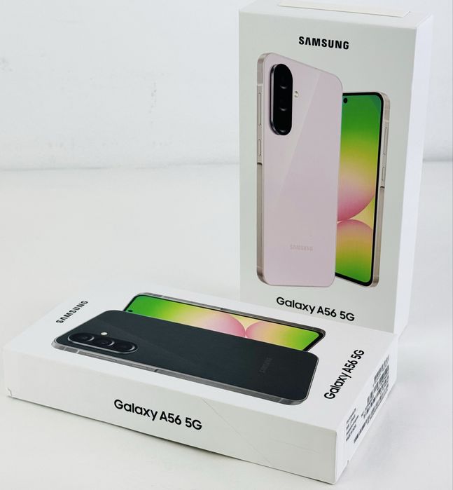 НОВ! Samsung Galaxy A56 5G 128GB 8RAM Graphite / Olive / Light Grey