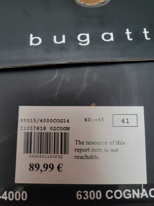 Pantofi  lux Bugatti numarul 41