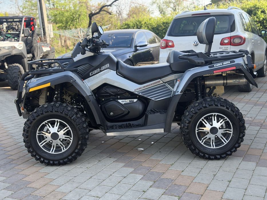 Vand Can Am Outlander 800R , 2010, servidirectie, nr negru