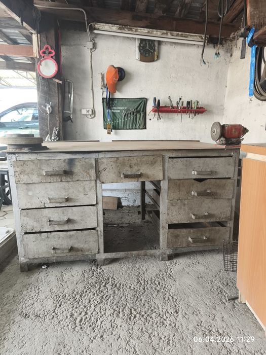 Верстак металлический, стол рабочий